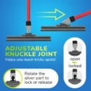 Silicone Knuckle Joint Squeegee 30