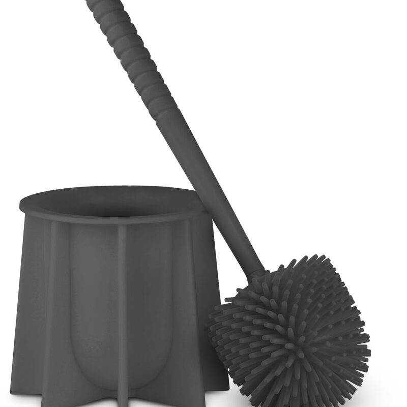 Silicone Toilet Brush black