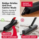 Dust Blade Rav-Mag Rubber Broom