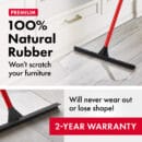 Push & Pull Rubber Patented Squeegee